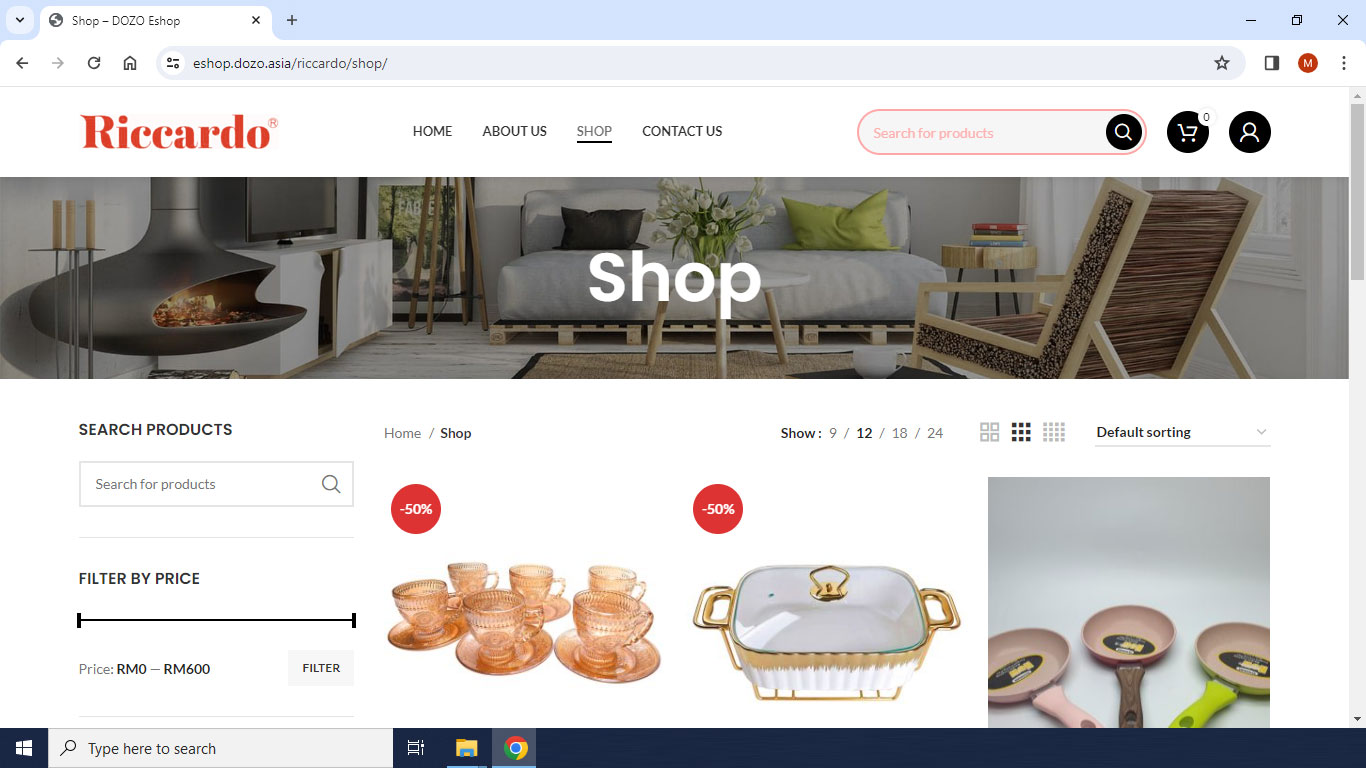 Riccardo eShop